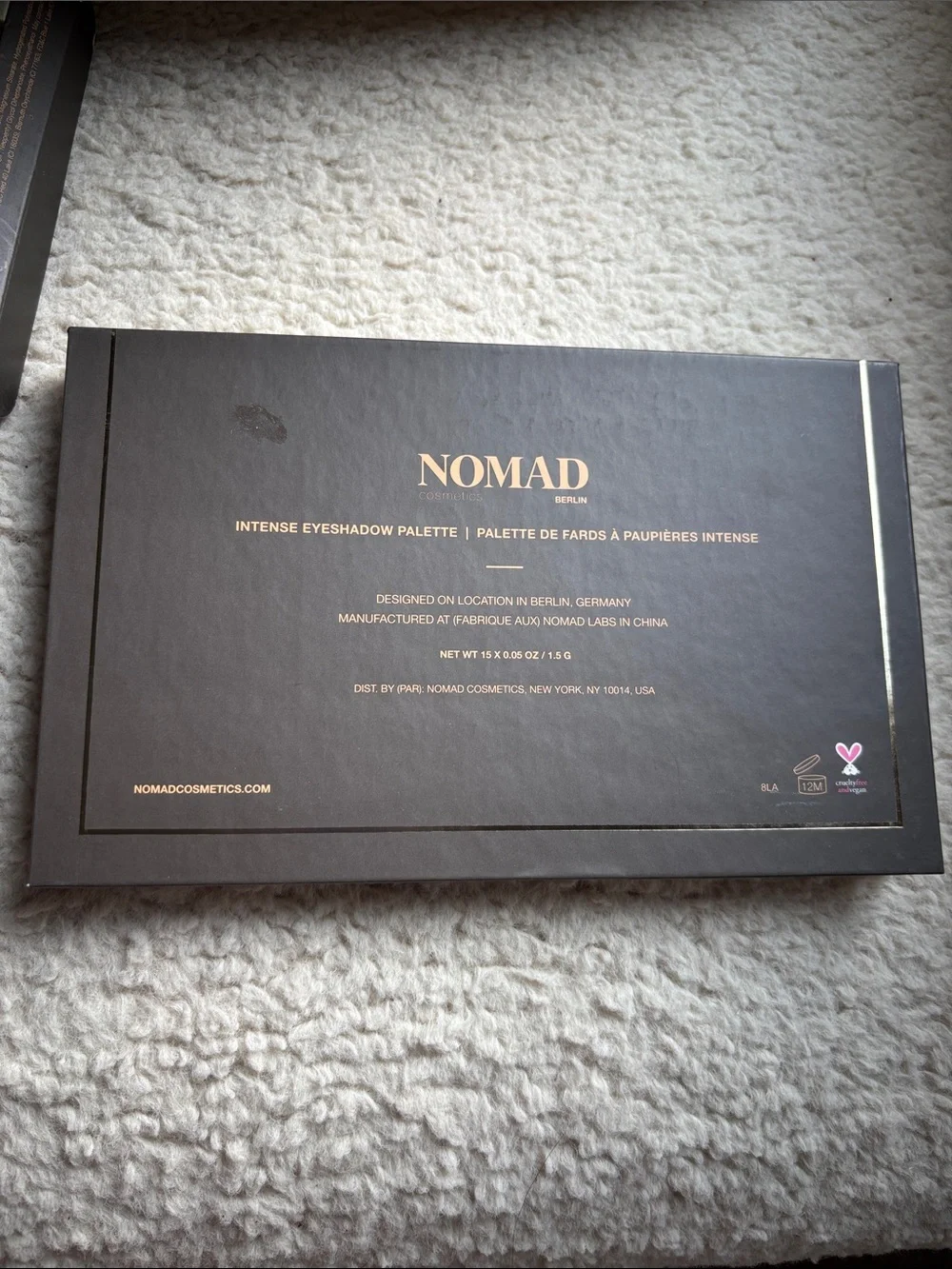 Ipsy special edition, Nomad Cosmetic Berlin Underground, NWT